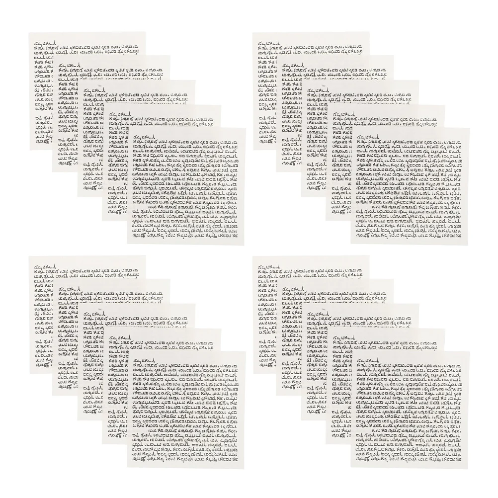 

100Pcs Mezuzah Rackscroll for Door Jewish Home Decor with Sacred Blessings Unique Design Fade Resistant Cultural Symbol Wall and