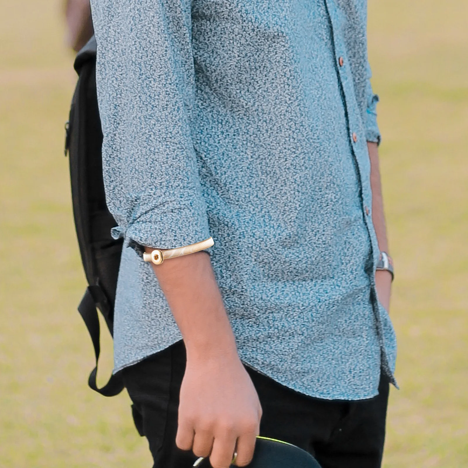 2 قطعة سوار للذراع الربيع أساور مرنة كم الأربطة الرجال قميص أصحاب كم أصحاب الذراع العصابات الربيع الرجال الإسورة