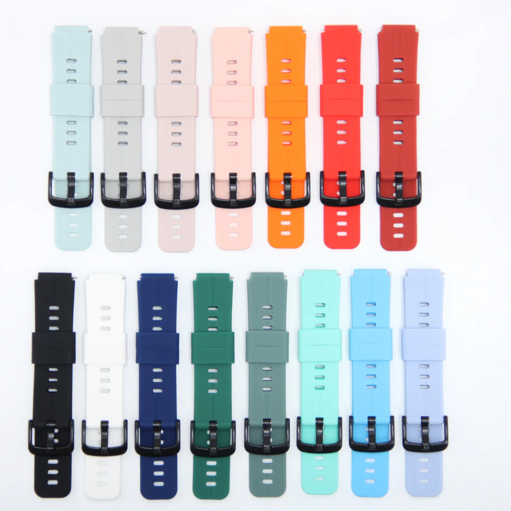 Cinturino per orologio in silicone da 16 mm per Huawei Hua Wei Smart Watch Band B3 B6 sgancio rapido traspirante morbido durevole leggero uomo donna