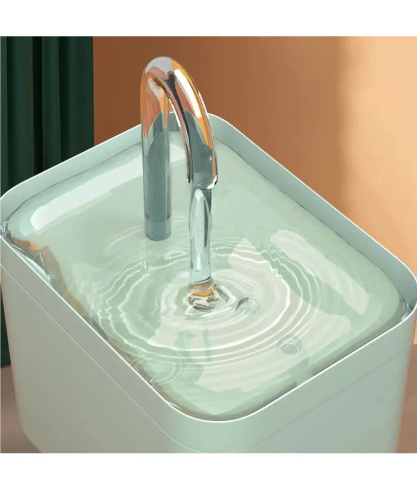 

Pet Water Dispenser Auto Filter Electric Mute Cat Drinker 1.5L Recirculate Filtring Drinker for Cat Water Fountain