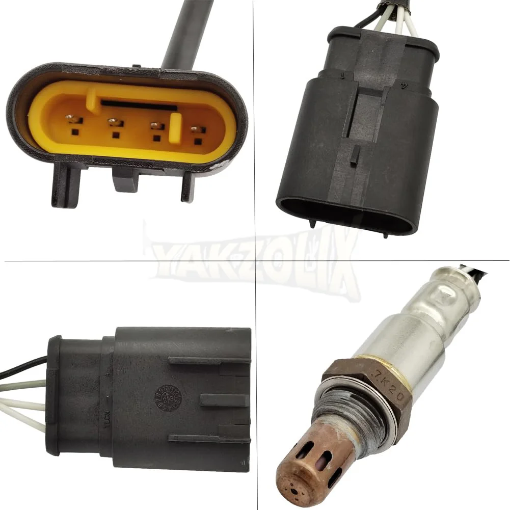 For Fiat 500 Sohc 1.4L L4  2012 2013 2014 2015 2016 Upstream Downstream Front Rear Oxygen Sensor 234-5075 234-4483 4 & 5 Wires