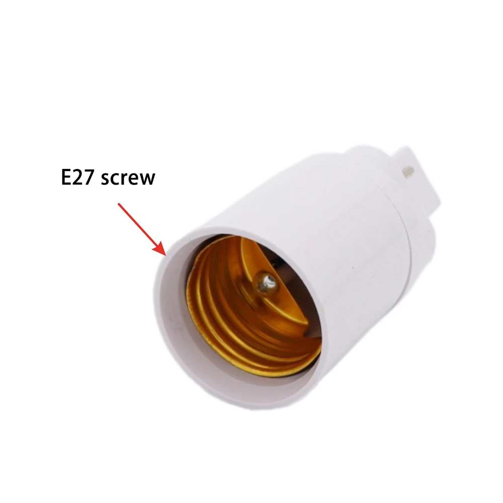 5 Pcs/Lot G24 To E27 Lamp Holder Converter G24d Short Style GX24 Lamp Head Extended Lamp Socket 2-Pin 4-Pin Lamp Base