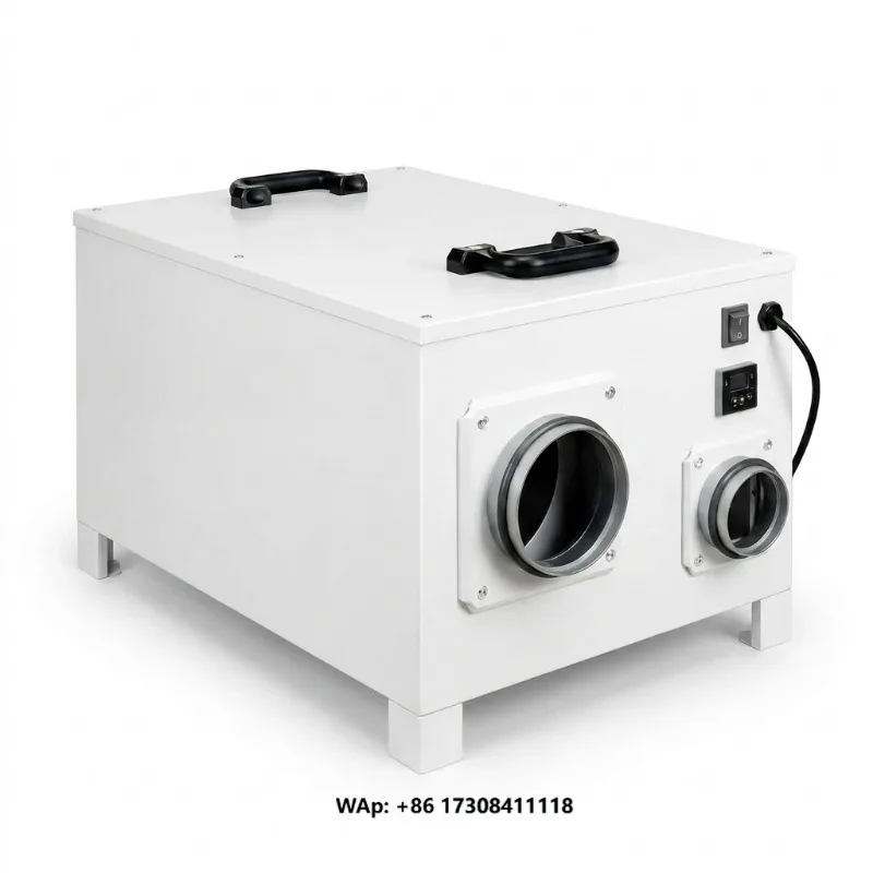 New OEM Manufacturer GND Desiccant/Rotor Dehumidifier Electric High Efficiency Low Noise Metal Construction Dehumidifying
