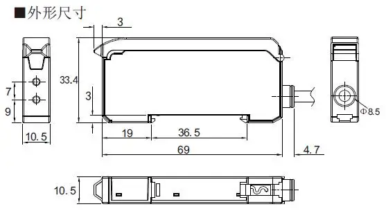 NPN Dual Digital Display Fiber Amplifier Sensor Inkjet Printer Photoelectric Switch LF-300 Replaces BRF-N VRF-N