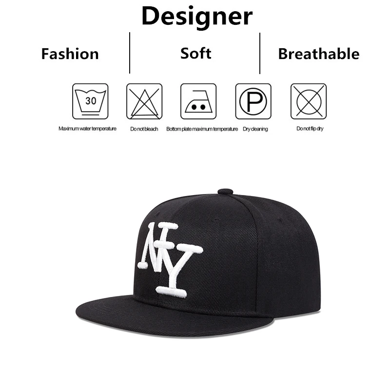 Unisex Letter Embroidery Hip-hop Hats Spring Autumn Outdoor Adjustable Casual Baseball Caps Sunscreen Hat image 6