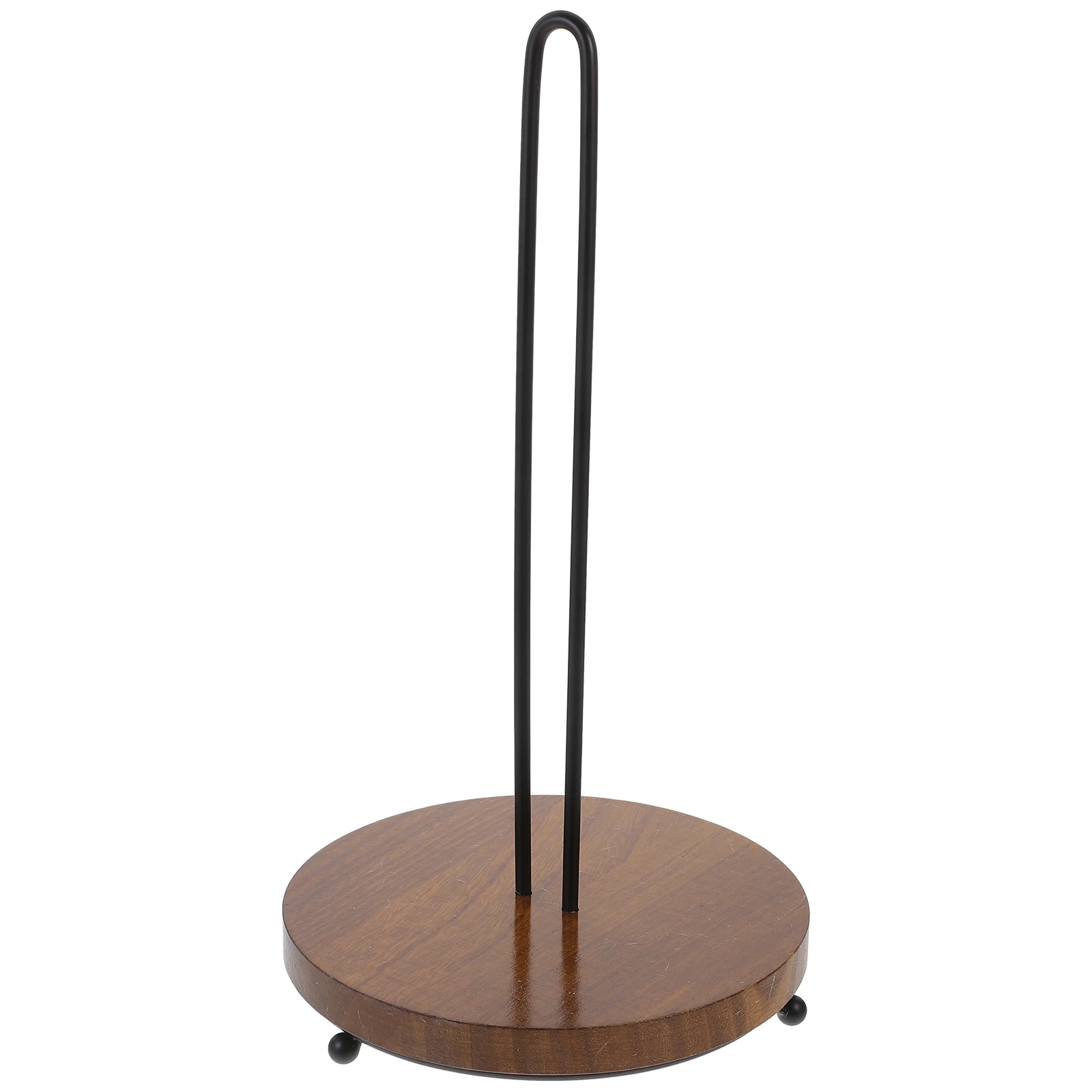 

Wooden Paper Holder Kitchen Roll St Iron Vertical Roll Paper ganizer Countertop ganizer Storage Rack Tissue Dispenser