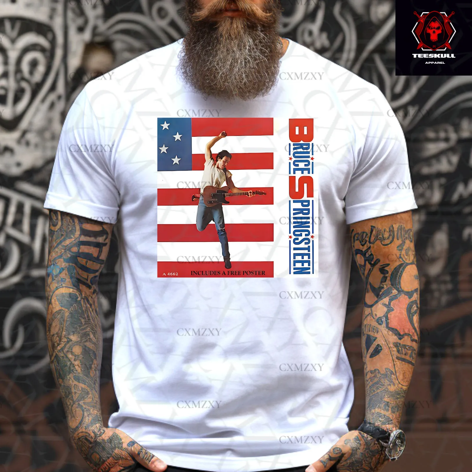 

Bruce Springsteen Classic Rock Band Tee Unisex Heavy Cotton T-SHIRT S-3XL