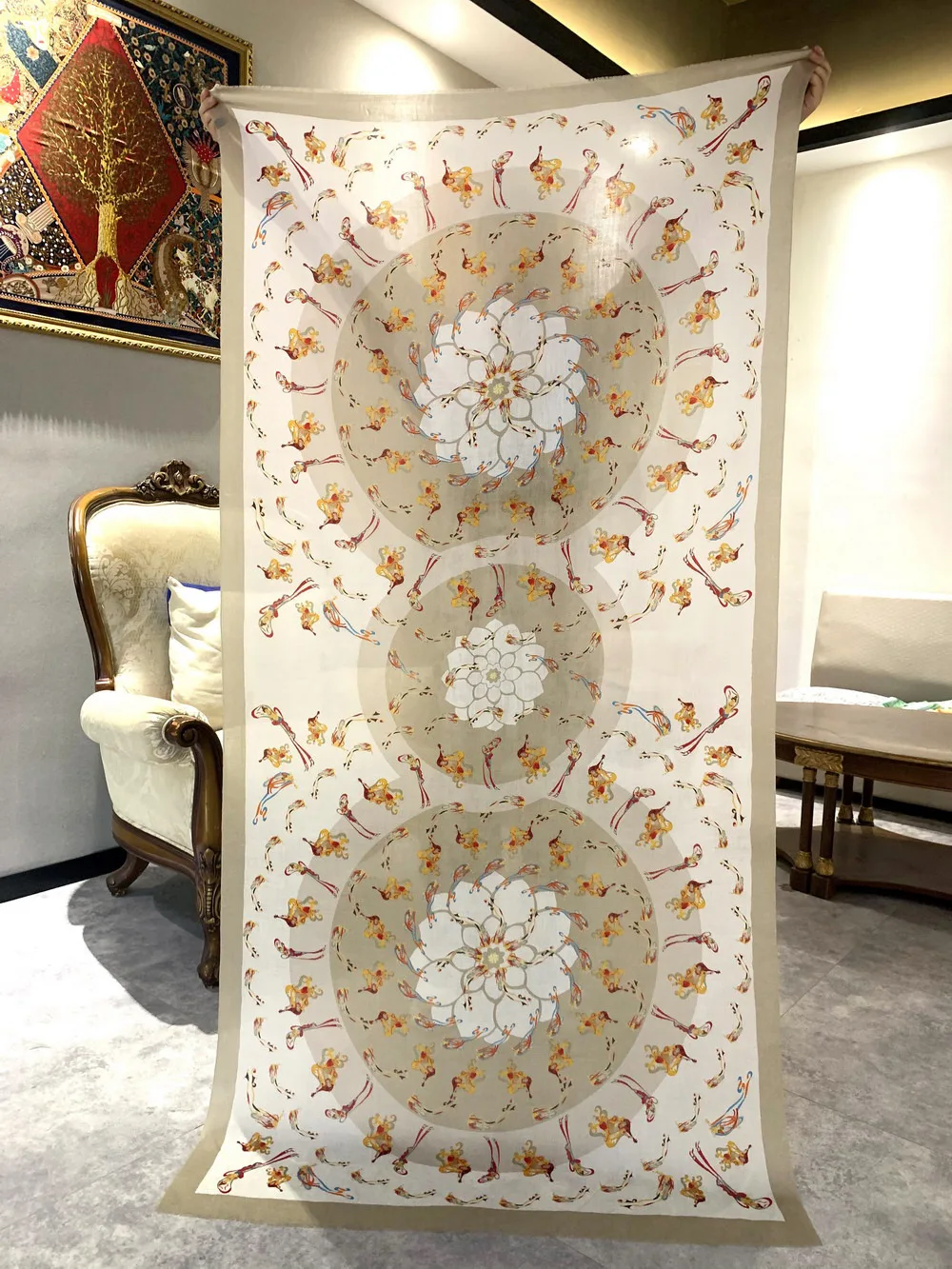 

200 100cm Long Cashmere Scarf Winter Luxury Cashmere Scarves Pashmina Shawl Women Foulard Hiver Femme Cachemire