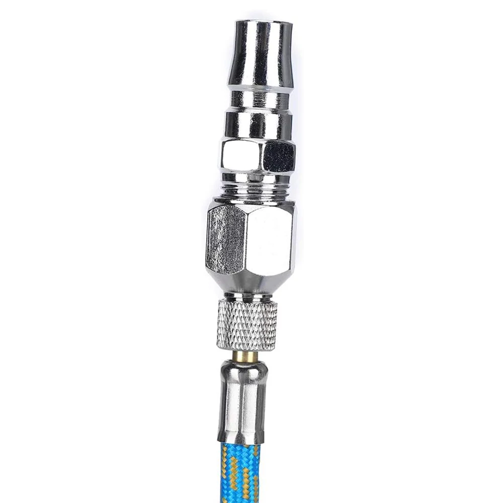 Imagem -04 - Nylon Trançado Escova de ar para Aerógrafo Ferramentas de Pintura Compressor Encaixe com Padrão 14 Tamanho Encaixe 14