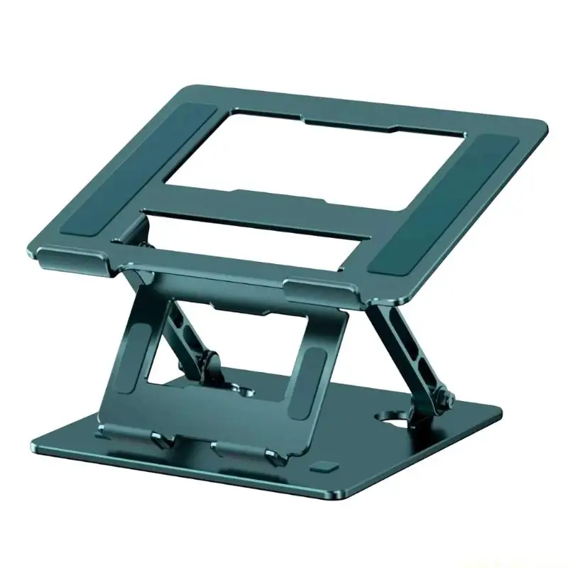 Support d'ordinateur portable pour bureau à domicile, Support levage en hauteur avec Support à cadre ouvert pour Table