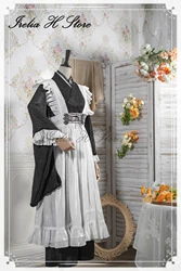 Irelia H Store My Dress-Up Darling Kitagawa Marin Maid Kimono Cosplay Costume Can Customized long maid dress can custom size