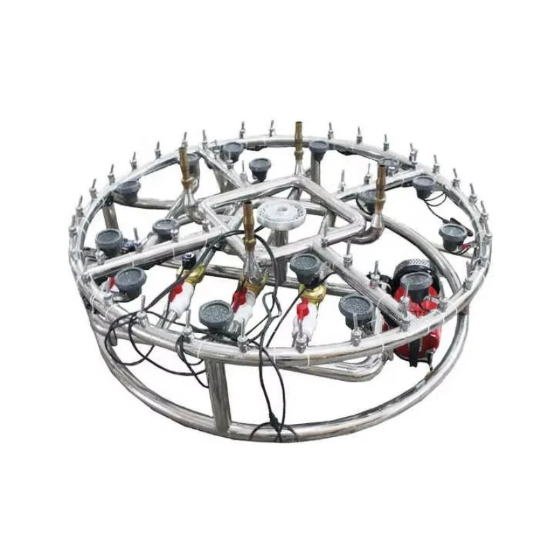 Stainless Steel Outdoor Garden Fountain with Music Controller Ornament