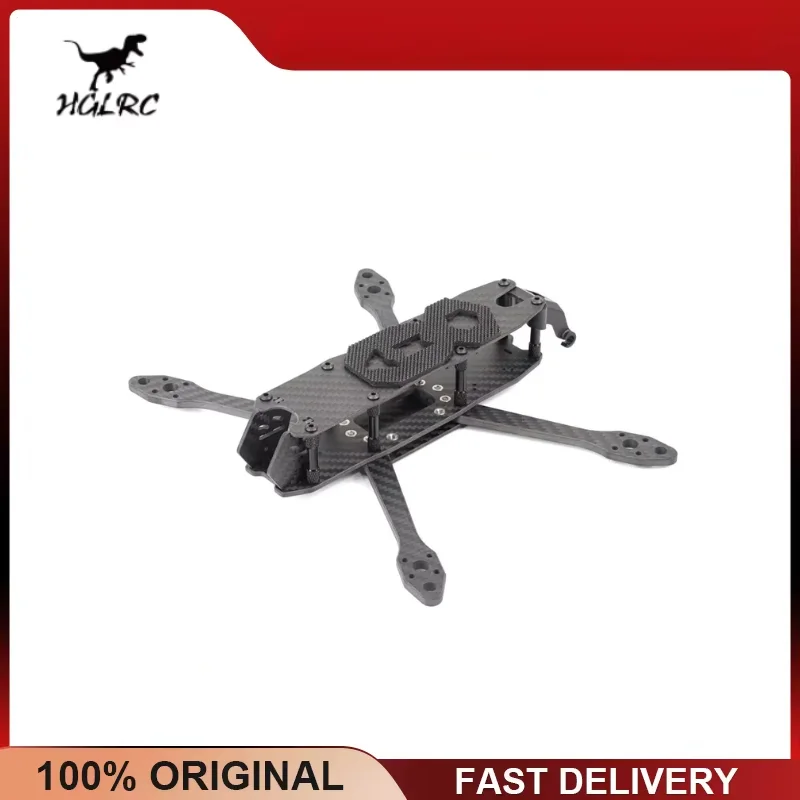 HGLRC MY5 5 Inch 225mm Wheelbase Frame, for RC Freestyle Racing Drone Quadcopter, FPV Frame Kit