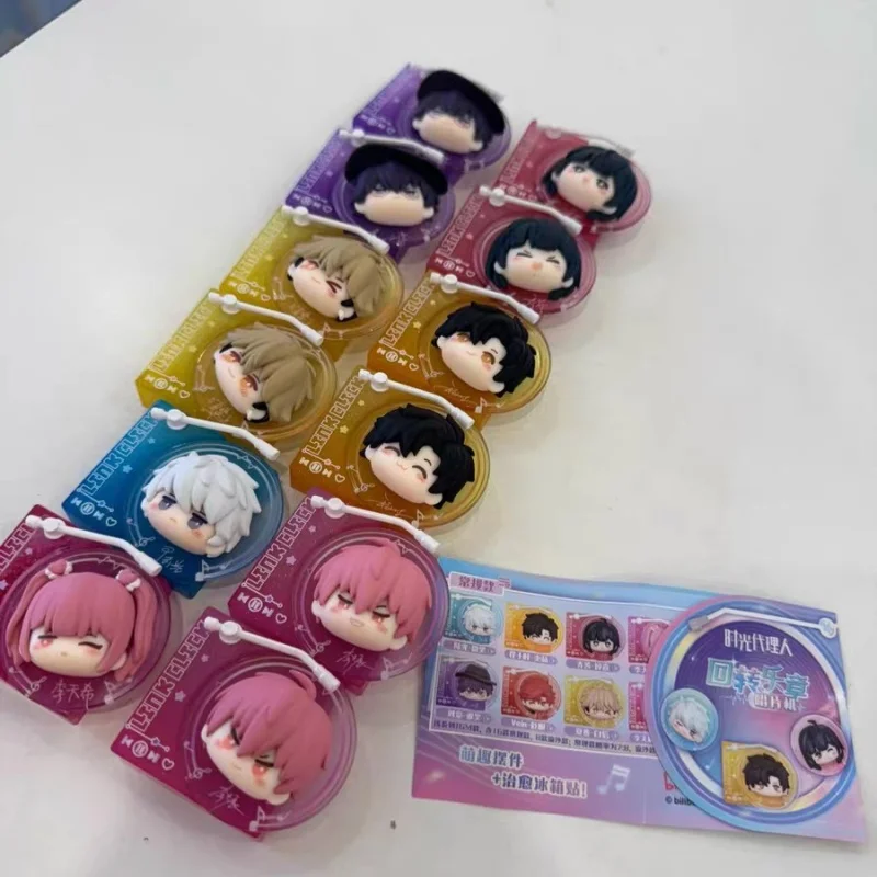 Link Click Anime Rotation Musik Schallplatte Maschine Blind Box Designiert Kühlschrank Aufkleber Anime Peripherie Rucksack Anhänger