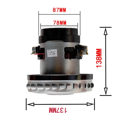 

220V 1400W Vacuum Cleaner Motor for LEXY VC-CW3002 Karcher WD3.200 NT38/1 NT90/2 NT70/2 Replacement Motor