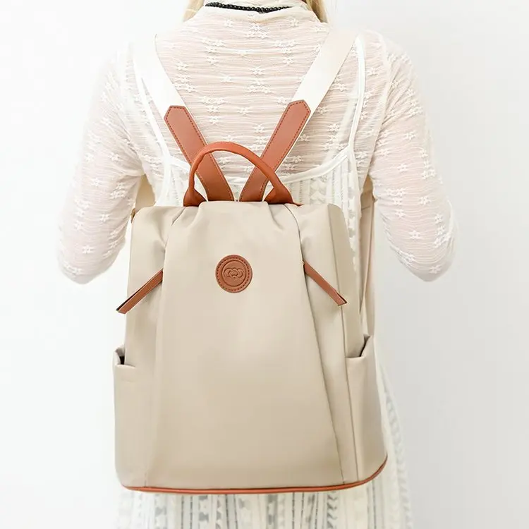 Легкая большая вместительная противоугонная ткань из бычьей ткани вместо Faionable дорожная женская сумка 2024, новая модель, мягкая ручка на молнии C...