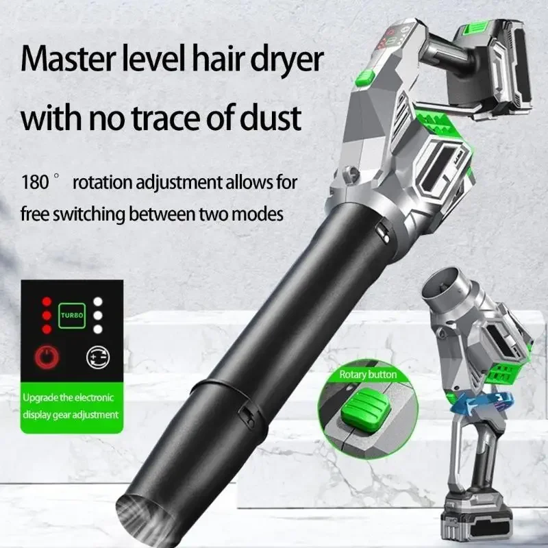 

Heavy Duty Battery Operated Blower 220V Voltages Portable Design MultiSurface Application Snow Debris Removal M4YD