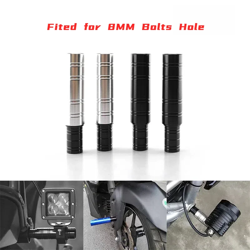 

For Motorcycle Modified Spotlight Bracket LED Headlight Fog Light 8MM CNC Bracket