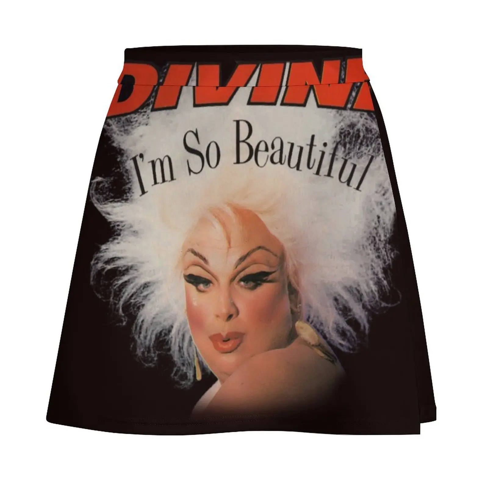 divine im so beautiful john waters Mini Skirt Skirt satin korean style clothes women 2026 skirt for women Mini