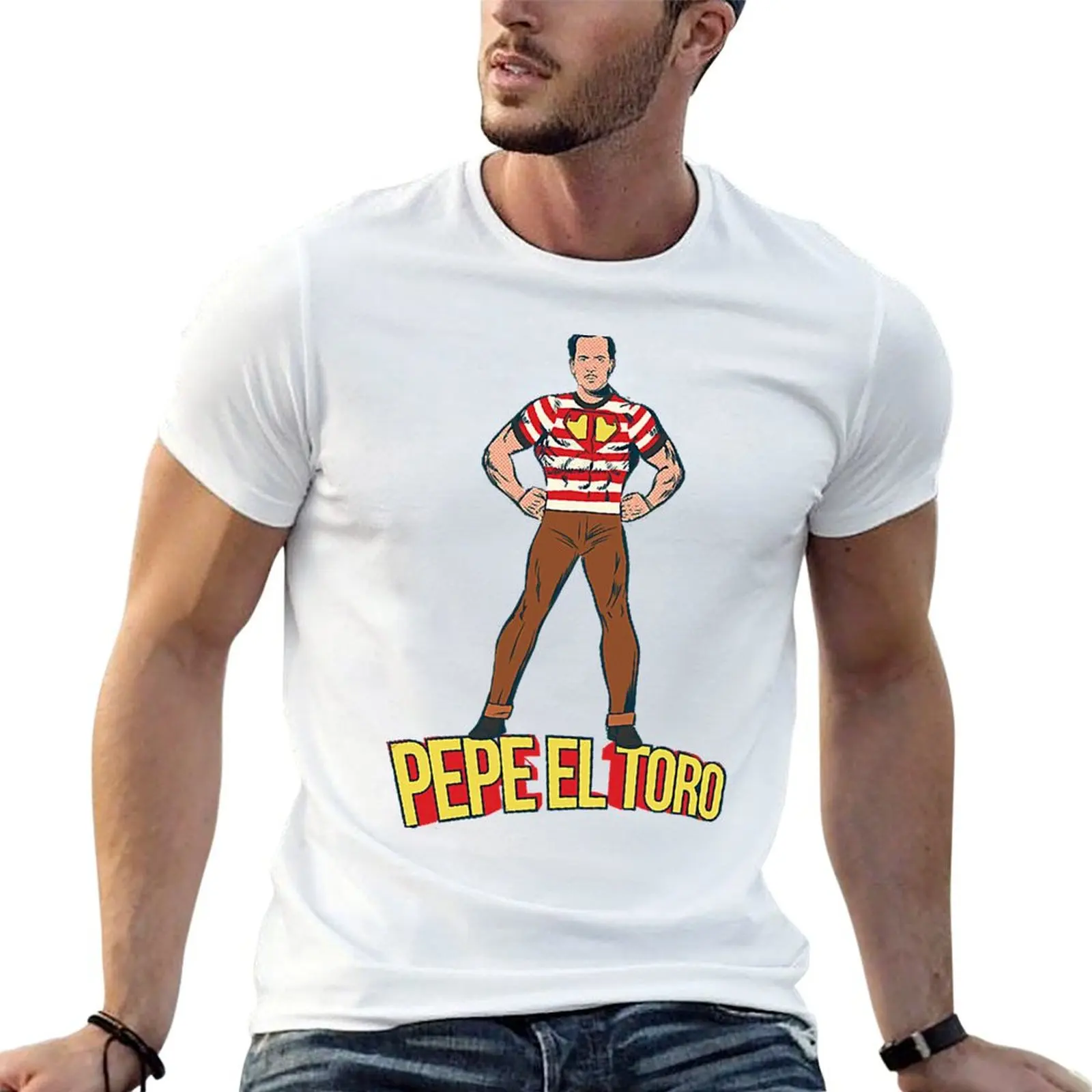 Camiseta Pepe el Toro, paquete de camisetas de algodón, camisetas g man para hombre, camiseta de lujo para hombre