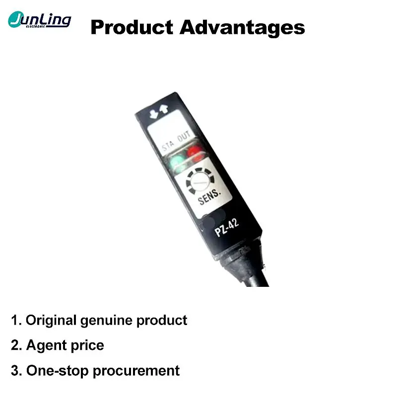 PZ-42 Built-in Amplifier Photoelectric Sensor to Detect a Diffusion-reflective Straight Line Witha Distance of 8cm PZ-41