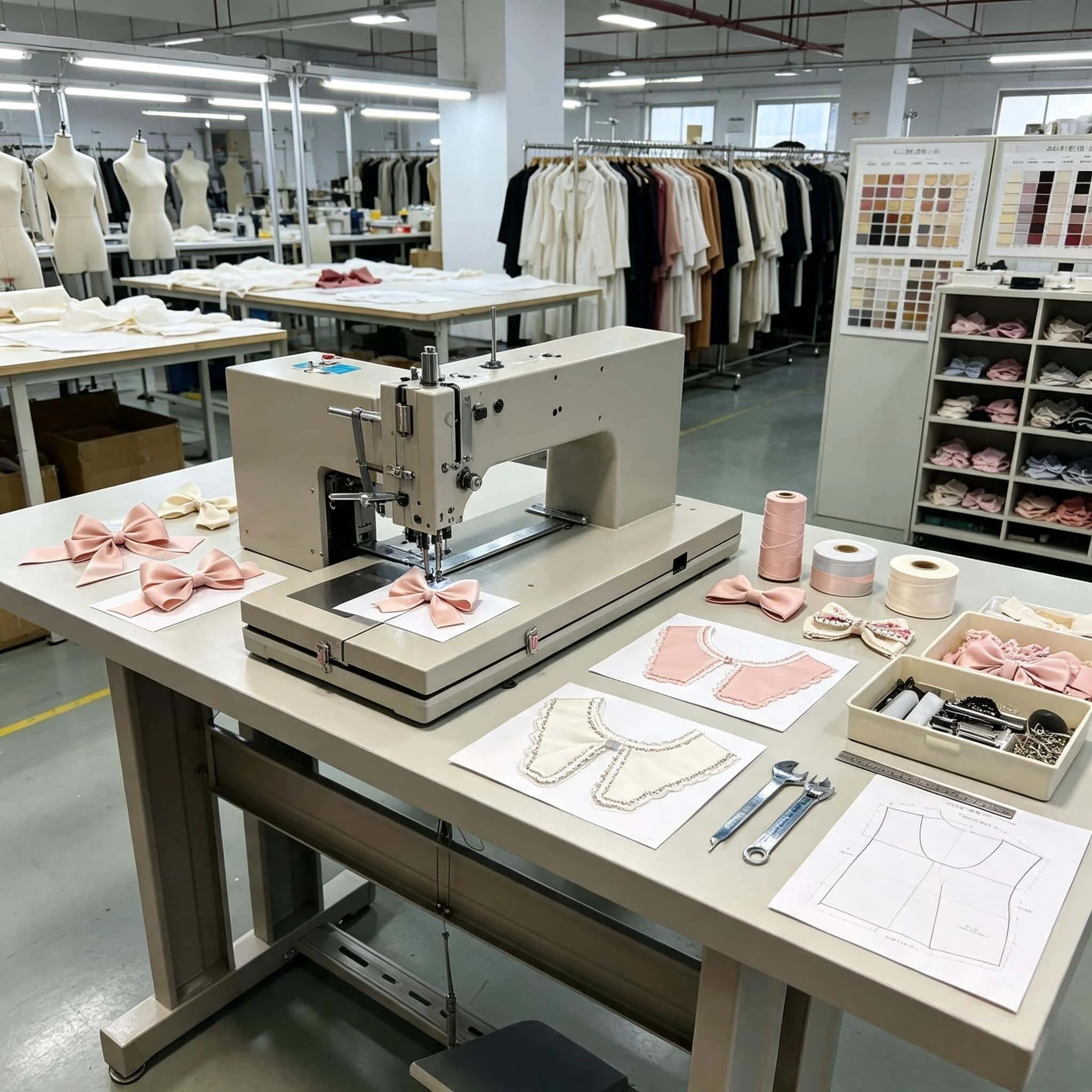 Commercial Bow Making Machine Butterfly Satin Ribbon Bow Making Machine To Make Bows