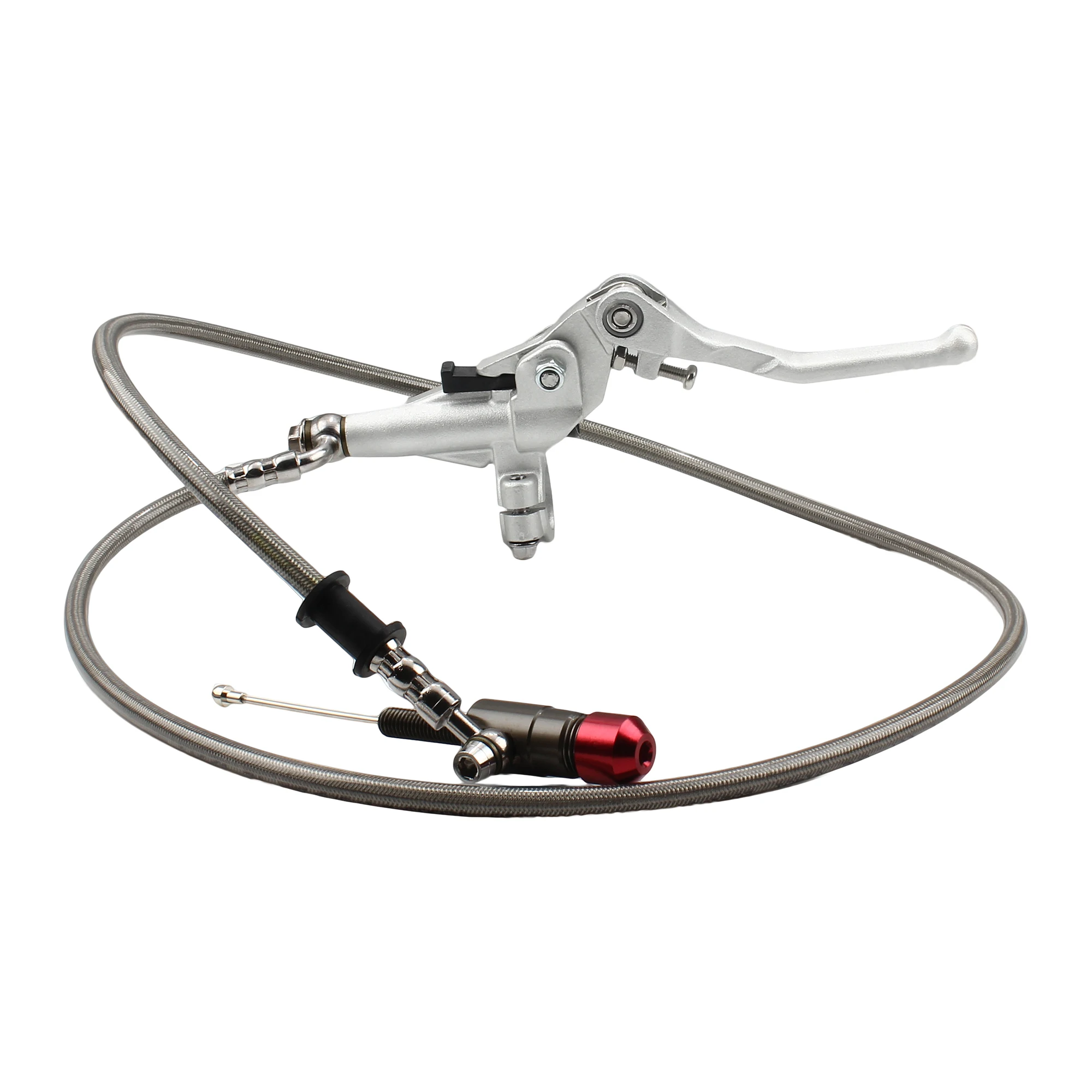 AliExpress PowerMotor Motorcycle Hydraulic Clutch System 900mm 1200mm Aluminum For Honda Honda KTM Dirt Bike Motocross Performance Upgrade Accessories