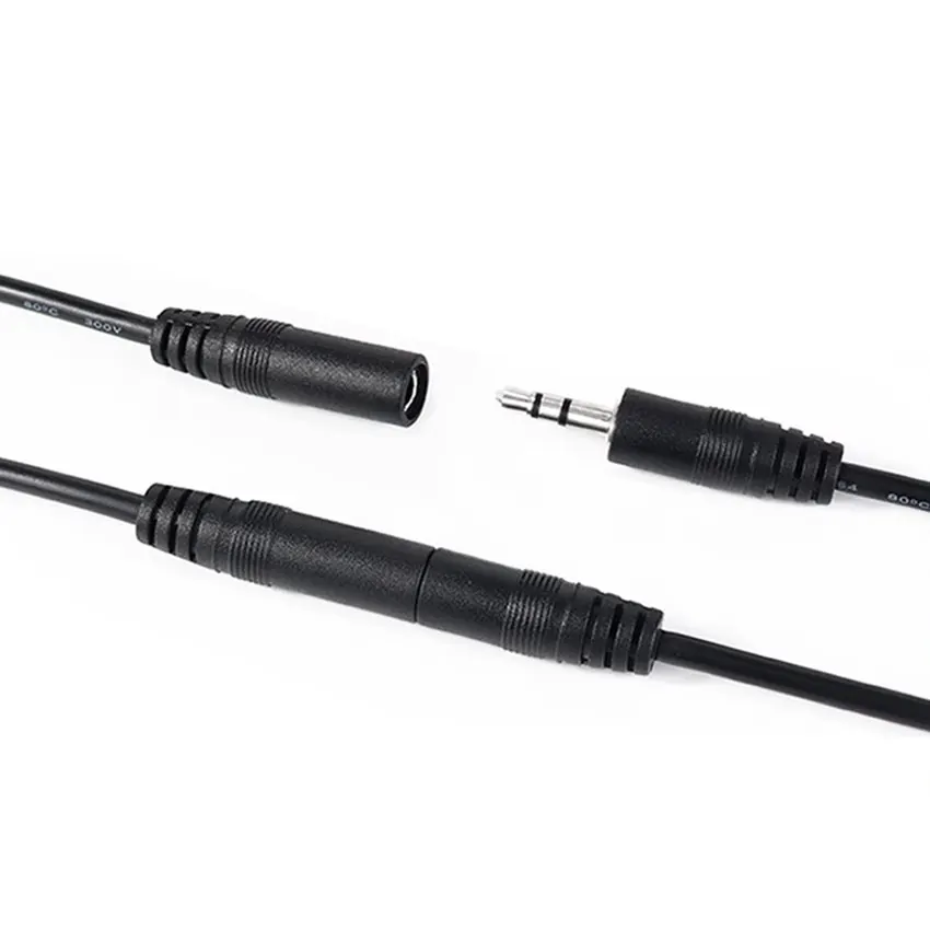 Cltgxdd 30/50/100cm 3.5MM 2/3/4 Core 2pole 3pole 4pole Mono Stereo  Male Female Audio Extension Cable Aux Connector Headset Line