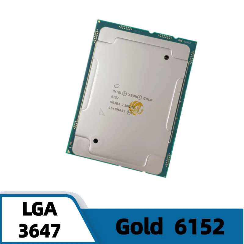 Xeon GOLD6152 CPU 22-Cores 44-Thread 2.1GHz 30.25M Cache 140W LGA3647 GOLD 6152