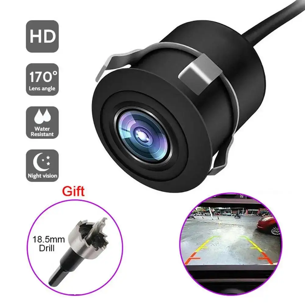 Backup Reversing 170° AHD 720*1080P High-definition Car Rear View Camera CVBS NTSC Night Vision Vehicle Reversing Cameras