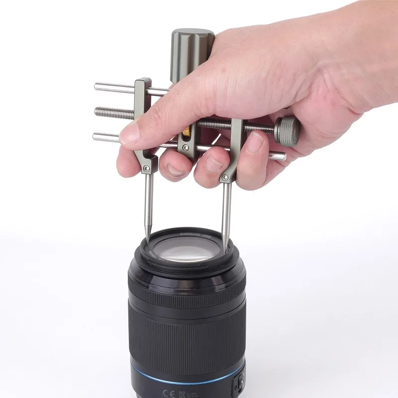 

8mm-100mm Width Adjustable Lens Spanner Wrench Open Tool For Camera Stainless Steel & Aluminum Alloy Lens Removal Tool