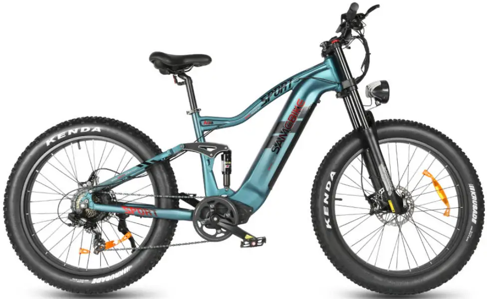 Electric Bike SAMEBIKE RS-A08 1000W motor 48V 17AH Battery 45km/h e bike 26 Inch Tire Mountain Shock absorption Electric Bicycle image 3