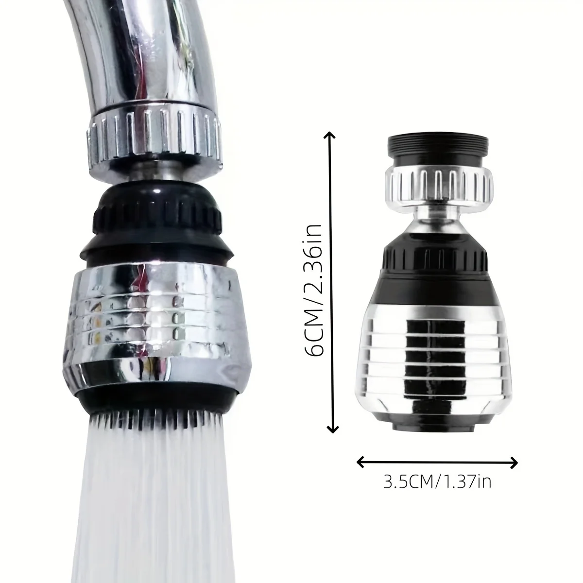 1PC Faucet spout splash proof water-saving device for kitchen and household use