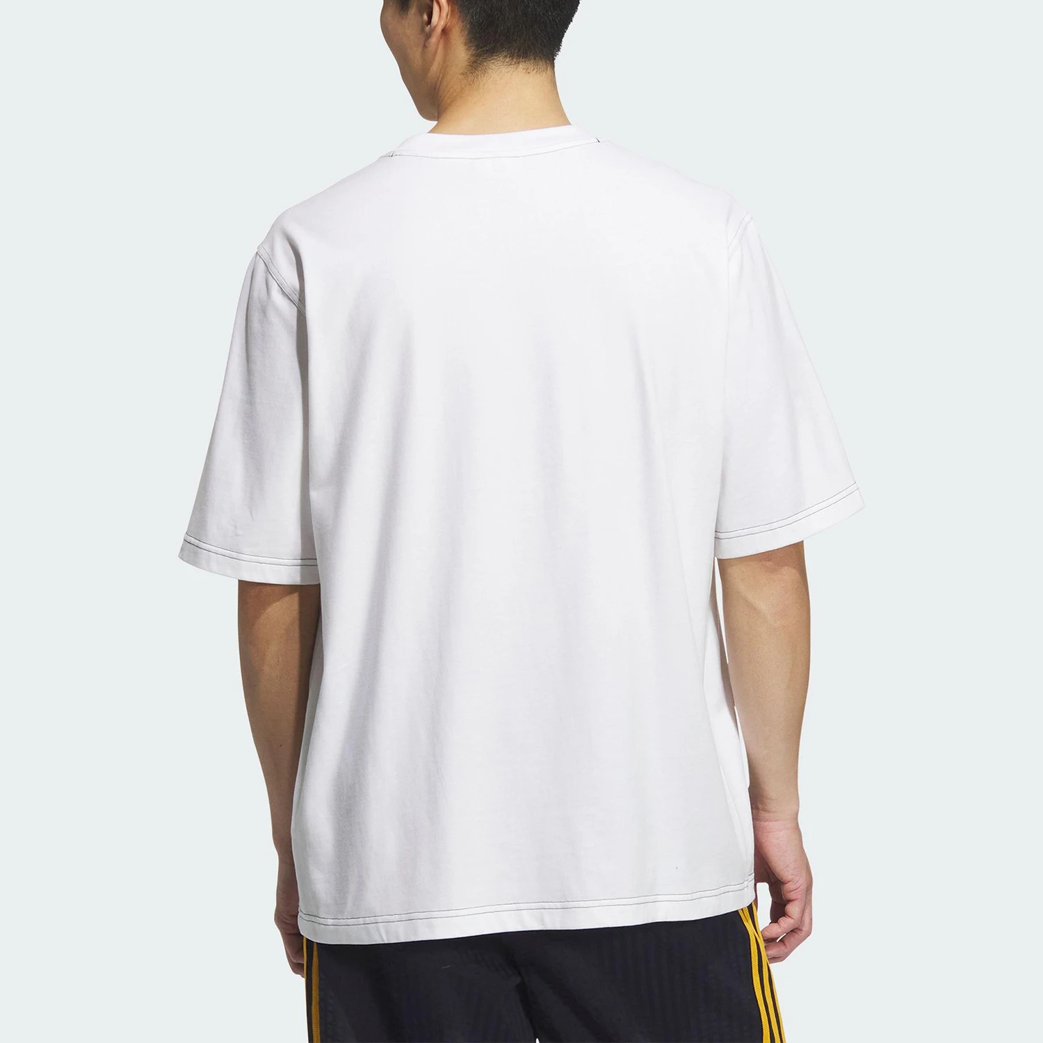 Adidas genuine clover men's pattern sports knit breathable short sleeved shirt KD1848