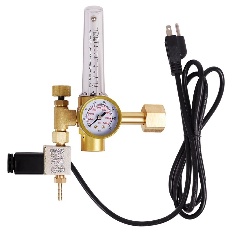 

Carbon dioxide decompressor CO2 pressure gauge flowmeter greenhouse horticulture hydroponics temperature and humidity controller