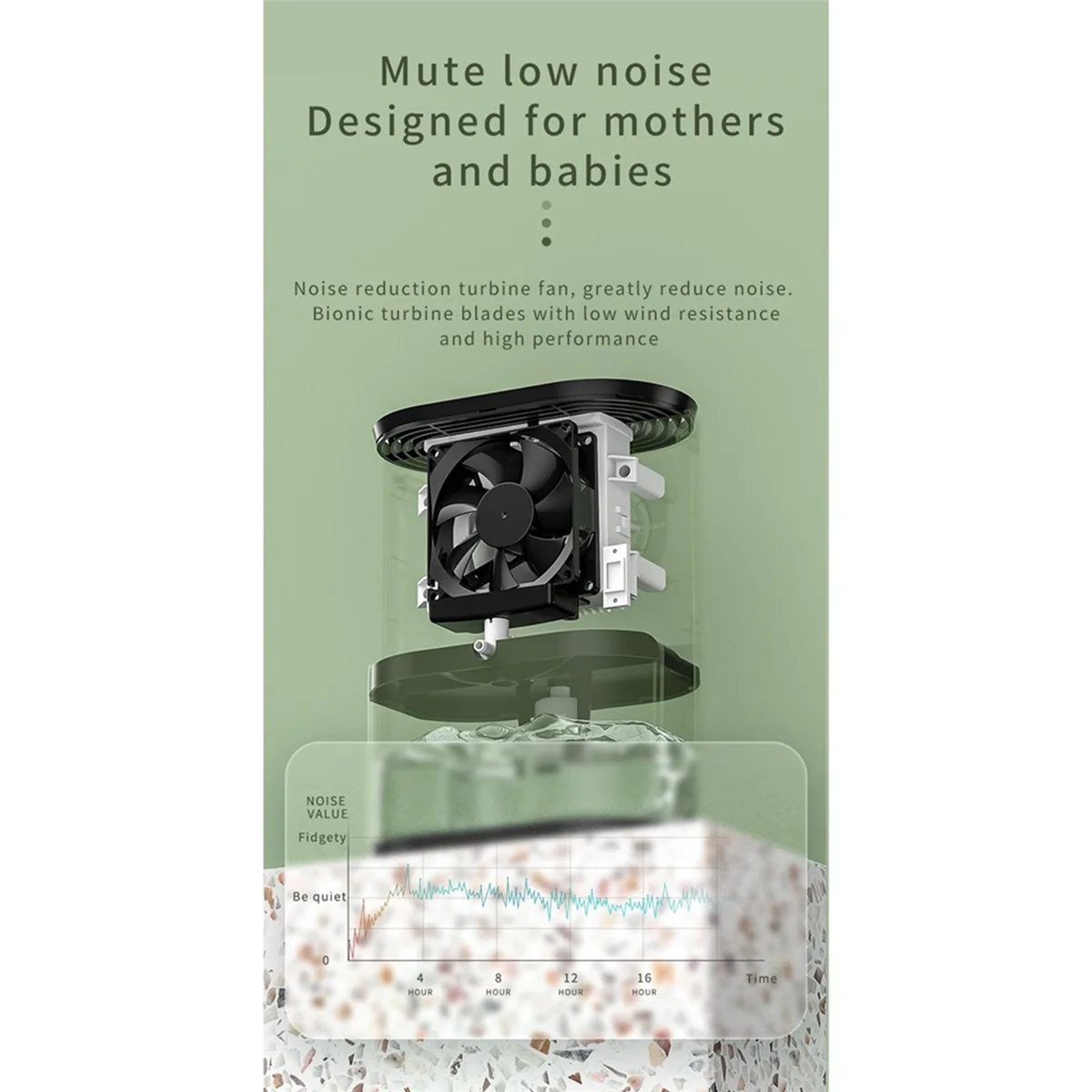 1200 مللي مزيل الرطوبة امتصاص الرطوبة مجفف الهواء مزيل الرطوبة الهواء الهادئ للمنزل الطابق السفلي غرفة نوم الحمام الاتحاد الأوروبي التوصيل