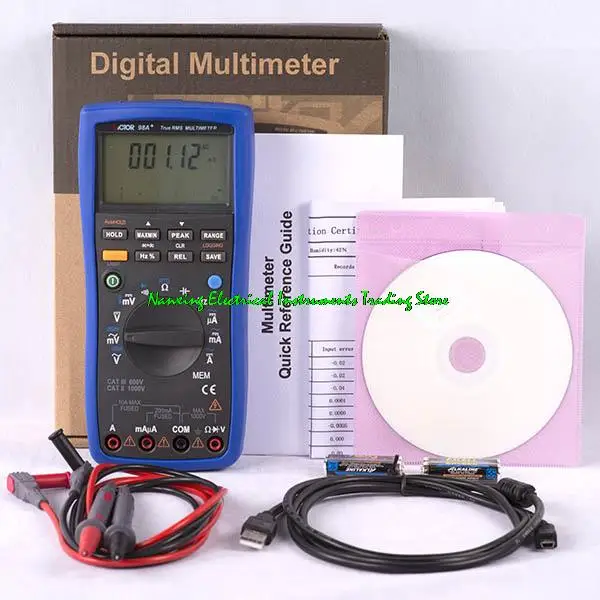 VICTOR VC98A+ 4 1/2 22000 Words Multifunctio Multimete Accuracy Of 0.05% With AC Hz True RMS Bar Graph 1KHz Bandwidth