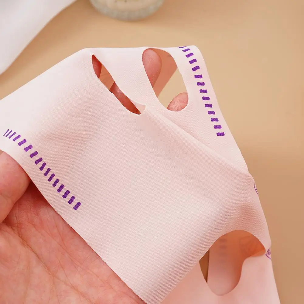 1 confezione di cinghie per il sollevamento del viso con linea a V - Shaper per maschera aggiornato per Jawline, cinturino per il viso dimagrante a forma di V, cinturino riutilizzabile per il sollevamento del mento del viso