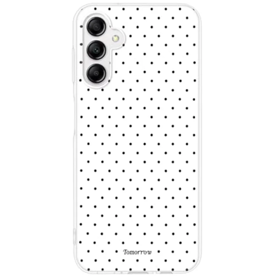 Cute Polka Dot Phone Case for Samsung Galaxy A14 5G, Girly Galaxy A14 4G Cases, Aesthetic Design Soft Clear TPU Shockproof Cove