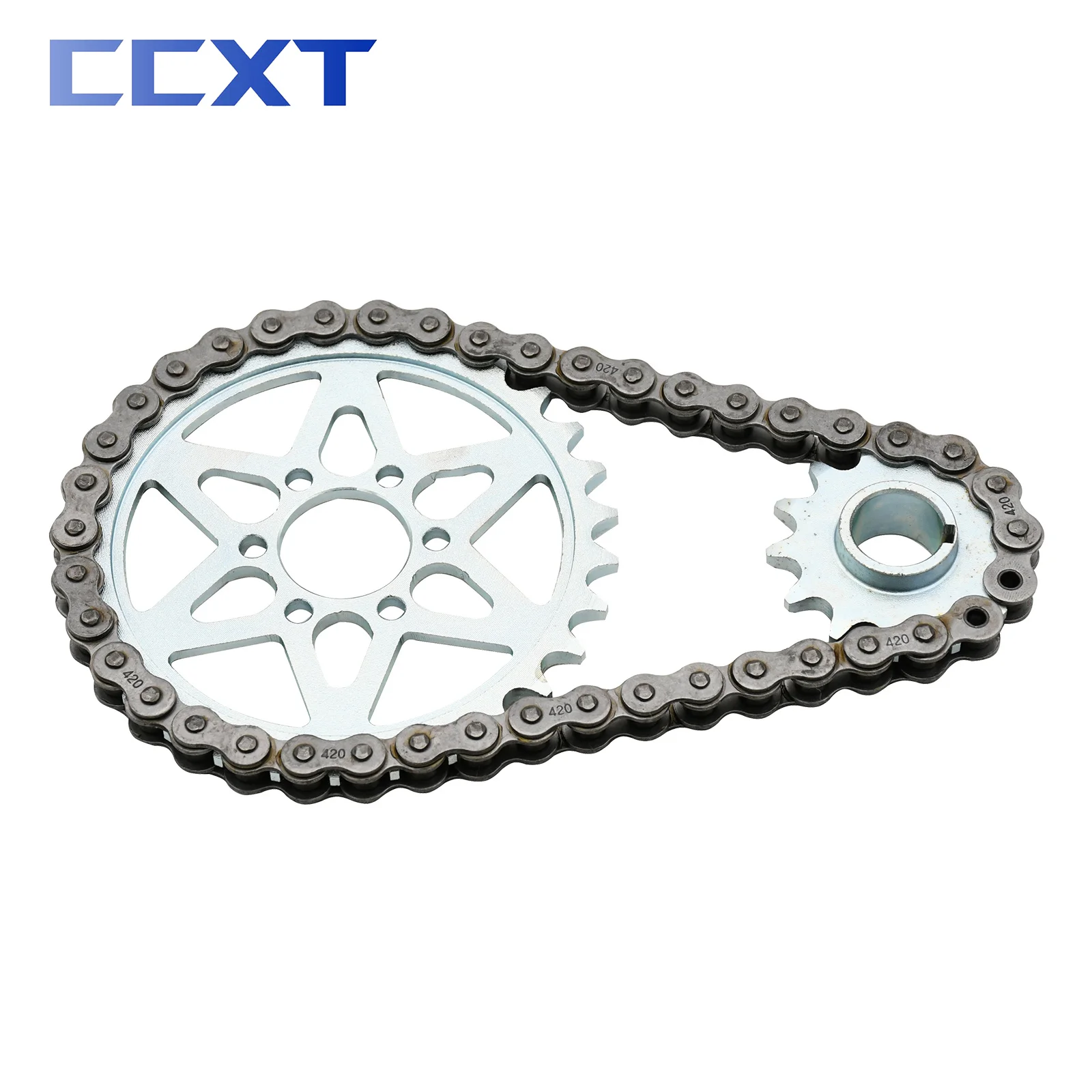 Motocross 13T 30T Chainring Sprockets 42 Section Ordinary Chain For Sur-Ron Surron Sur Ron Light Bee & Light Bee X Electric Bike