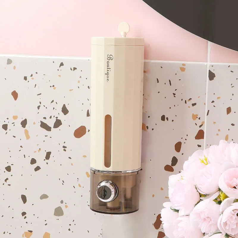 

Shampoo box wall mounted household hotel shower gel non porous soap dispenser hand soap dispenser wall mounted massager