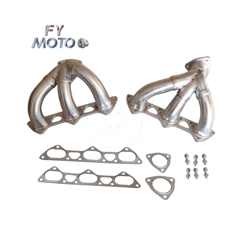 

Exhaust manifold header equal length fit for porsche 996 997 header 06+ 304 stainless steel
