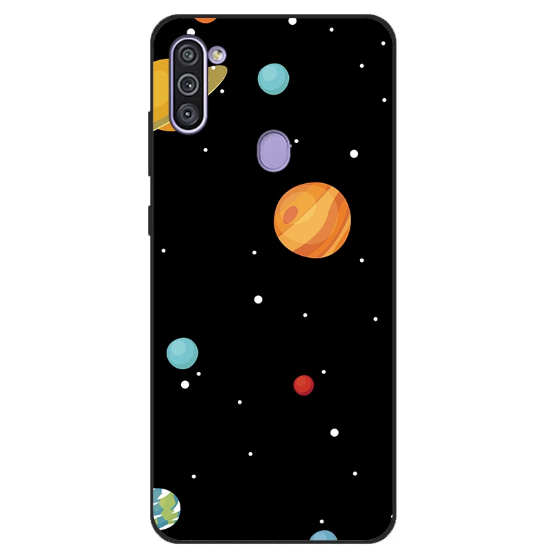 Dla Samsung Galaxy A11 M11 Etui Silicone TPU Soft Cover Etui Dla Samsung A11 M11 A 11 M 11 SM-A115F SM-M115F A115M A115U Coque