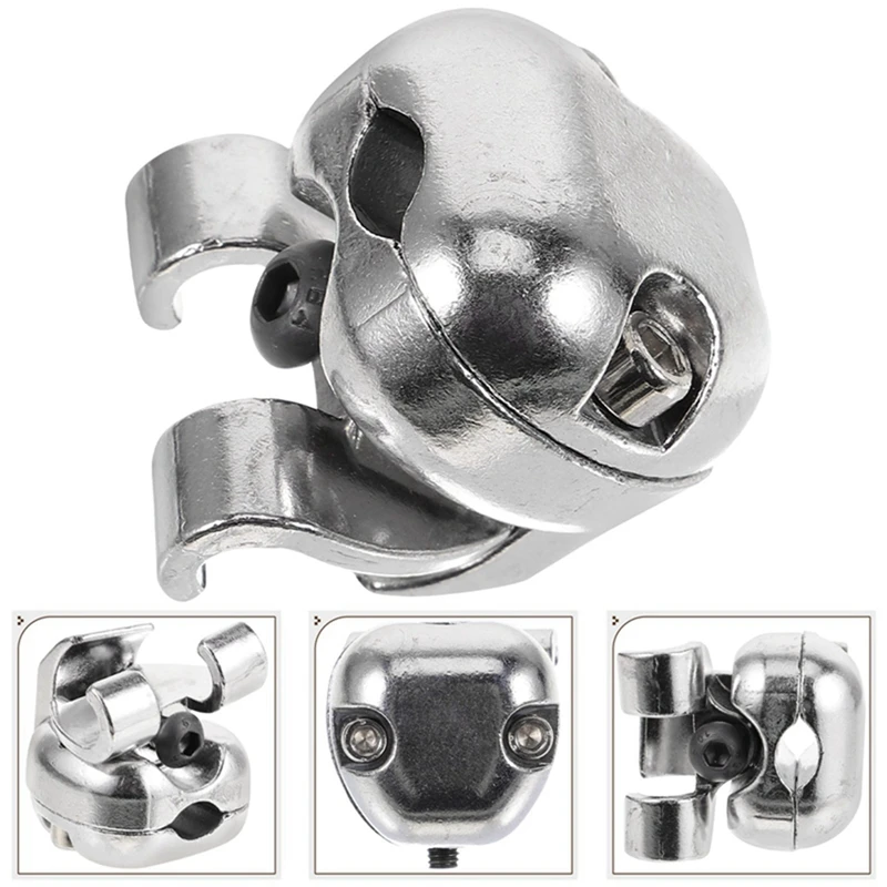 3X Drum Holder Cymbal Arm Snare Drum Metal Part Rack Tube Boom Attachment Instrument Rod Clamp Clip