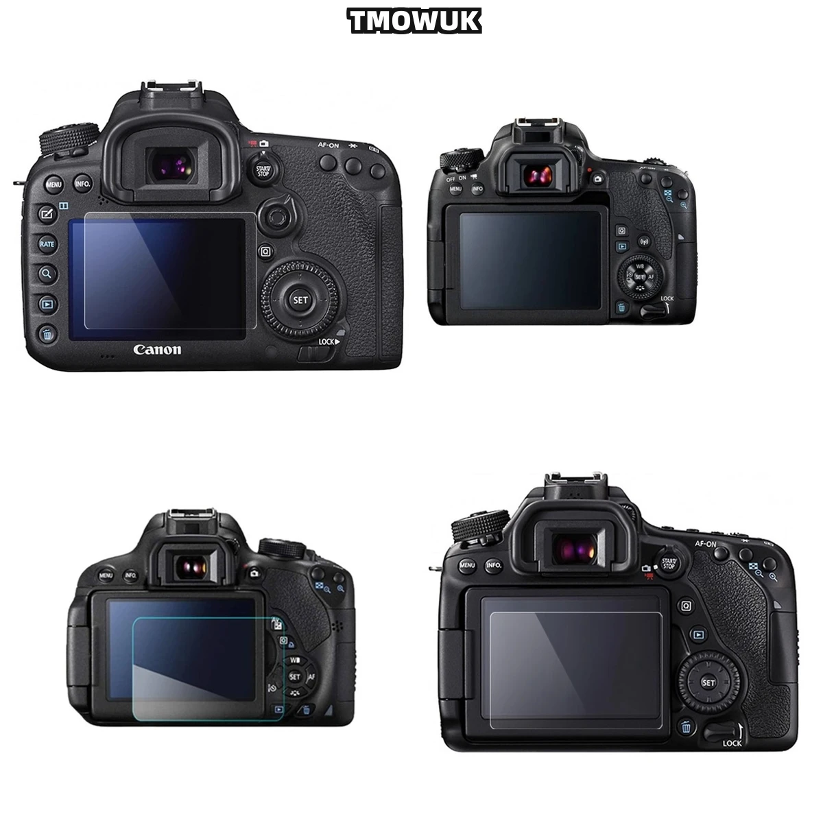 

For Canon 650D Camera Screen Shield, Crystal Clear 9H Toughness Film