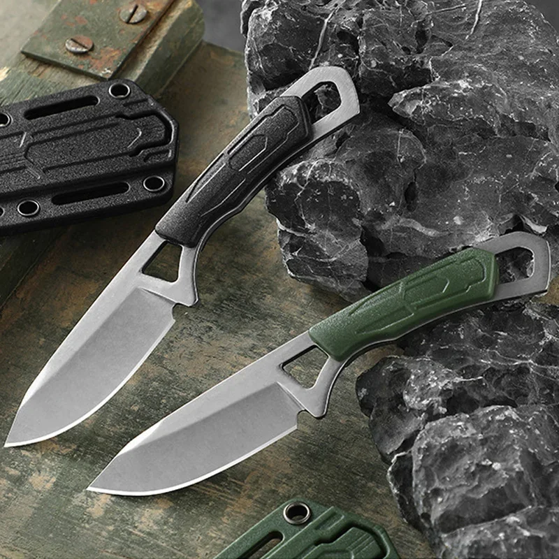 

1PC Outdoor Stainless Steel Mini Knife High Hardness Defensive Folding Knife EDC Multi-purpose Camping Survival Portable Knife