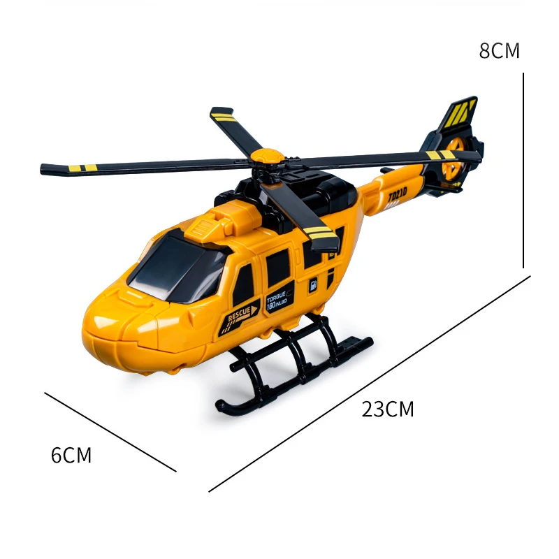 محاكاة فتح الباب التراجع الدورية المروحة الإنقاذ هليكوبتر، لعبة مقاتلة للأطفال نموذج، XT217 #6
