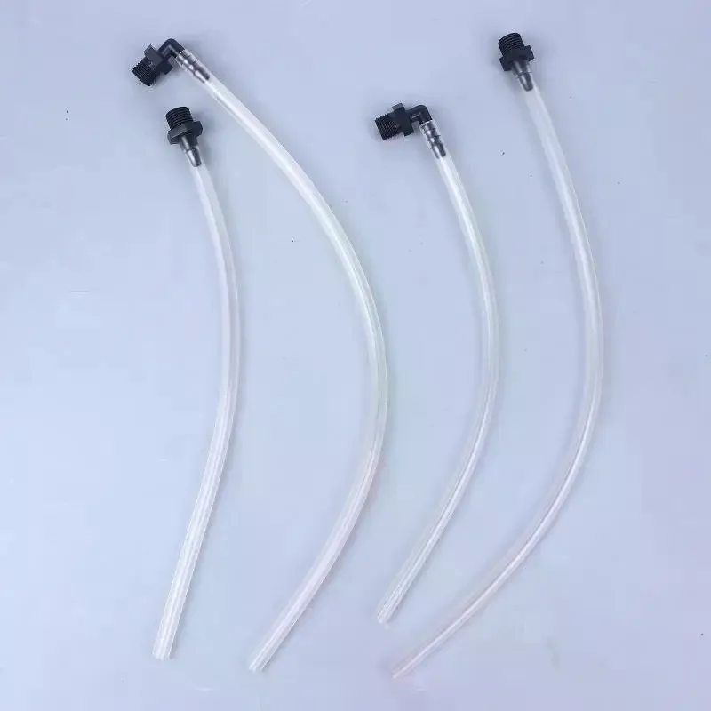 Oxygen Concentrator Humidifier Bubbler Bottle Humidifier Water Jar with Tubing Elbow Connector for Oxygen Generator Supplies