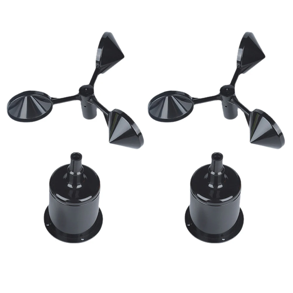 

2pcs Wind Direction Anemometer Shell ABS Plastic Housing Measure Device Supplies Cover Part Garden Tools Decorative Pile Wind