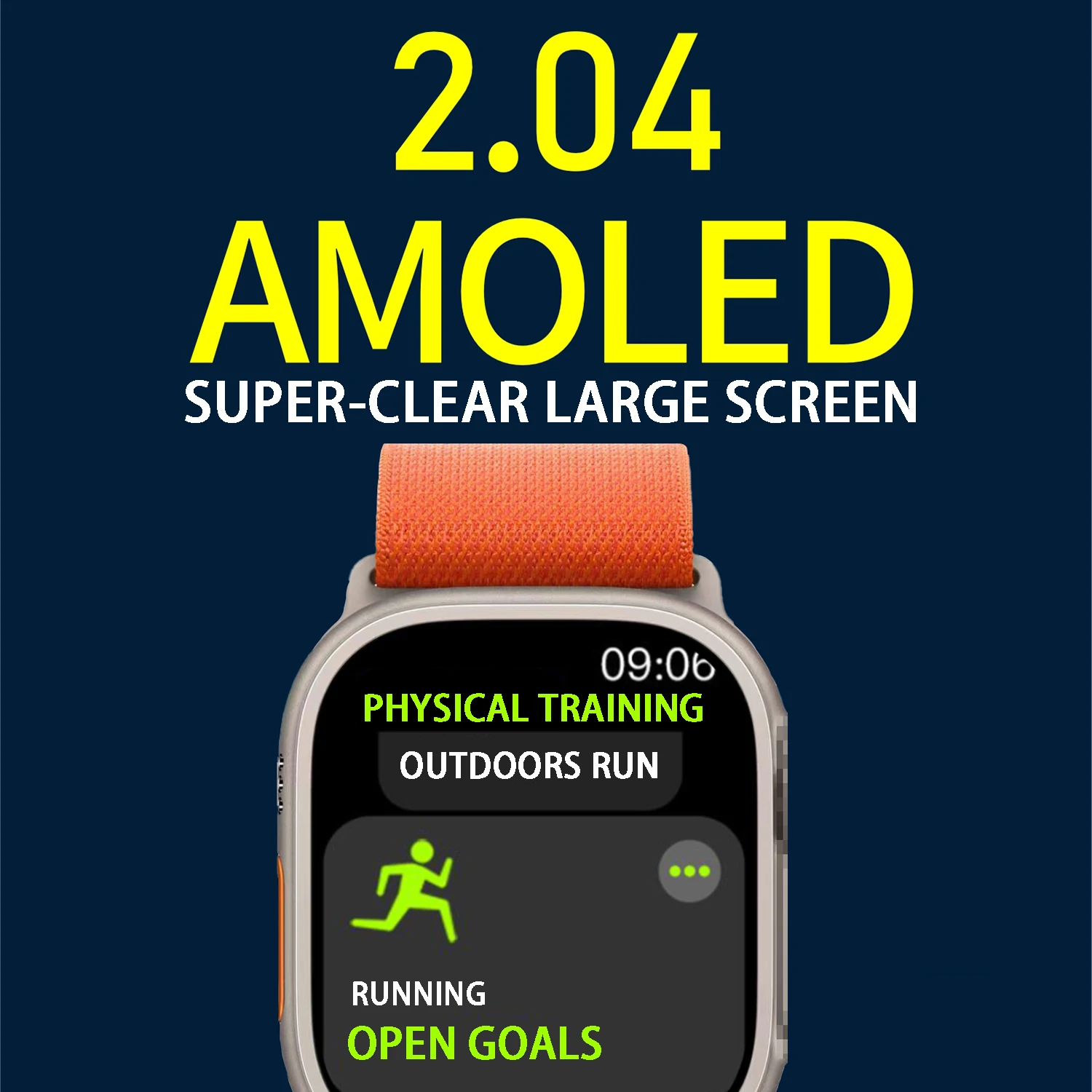 Hello Watch 3 AMOLED Sport Smart Watch 2.04